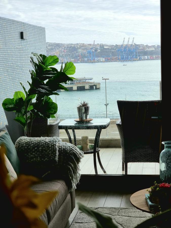 Espectacular Departamento Con Vista Al Mar En Mirador Baron Apartamento